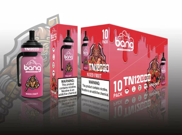 BANG TN 12000 baforadas 4 escalas