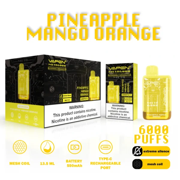 ANANASŲ MANGO APELSINĖ