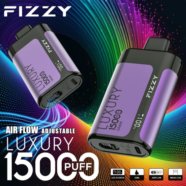 Fizzy Luxury 15000 uzpūtienu 8