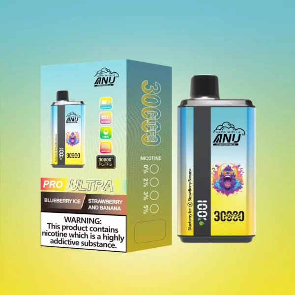 ANU Double Flavor 30000 Puffs Disposable Vapes Bulk Wholesale Long Lasting Premium Flavors 3 1