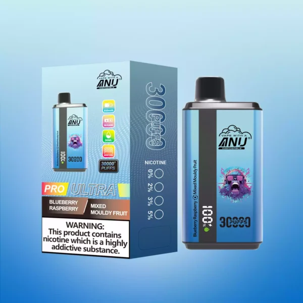 ANU Double Flavor 30000 Puffs Disposable Vapes Bulk Wholesale Long Lasting Premium Flavors 5 1