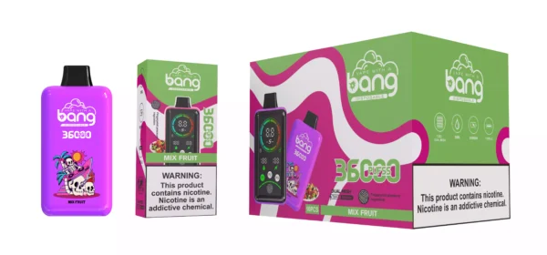 Bang 36000 Puffs Tek Kullanımlık Vape 7 ölçekli