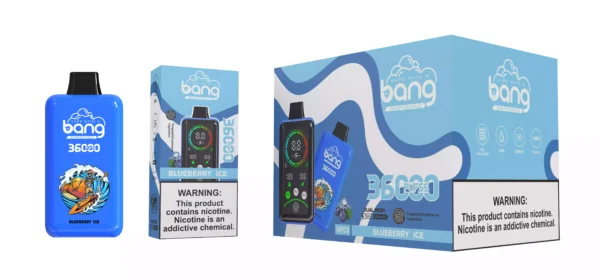 Bang 36000 Puffs Tek Kullanımlık Vape 9 ölçekli