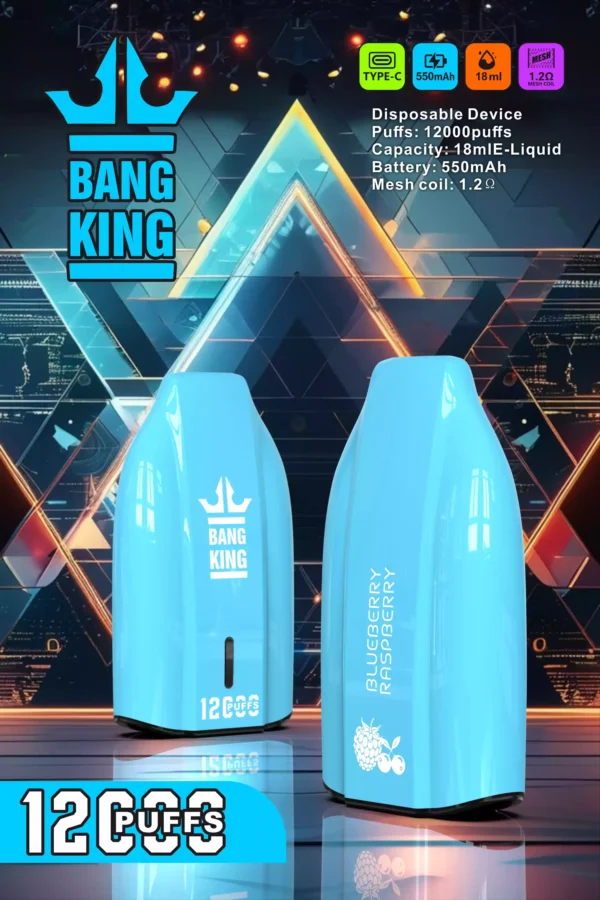 Bang King 12000 Puffs Eldobható Vape 1 méretezett