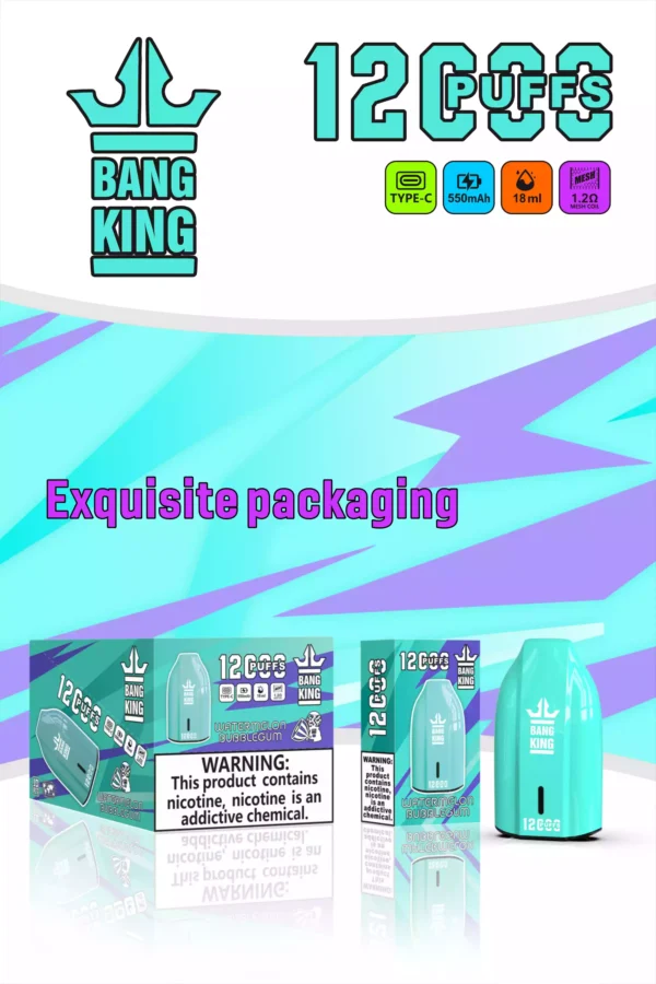 Bang King 12000 Puffs eldobható vape