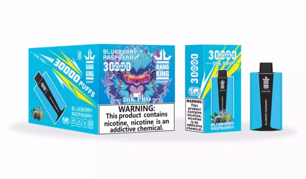 Bang King 30000 Pro eldobható Vape 1 méretezett