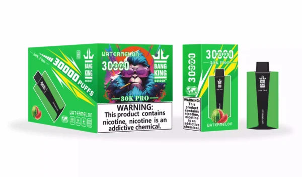 Bang King 30000 Pro eldobható Vape 2 méretezett