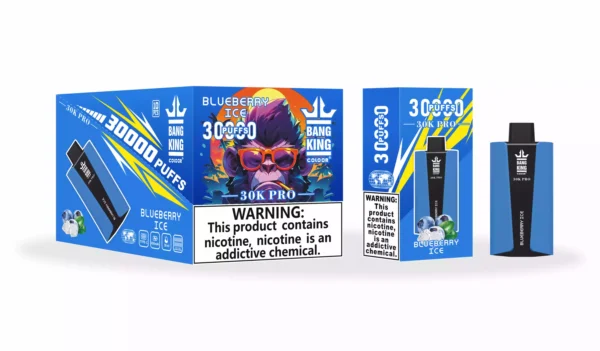 Bang King 30000 Pro eldobható Vape 5 méretezett