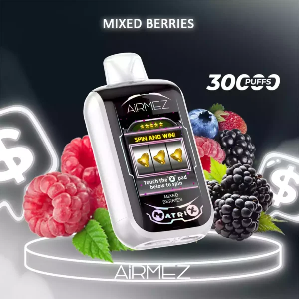 Airmez Matrix Pro 30000 Puffs 2 alacsony nikotintartalmú eldobható vape toll újratölthető tömeges nagykereskedelmi vásárlás 4