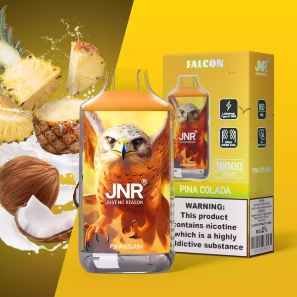 JNR Falcon 16000 Puffs Dual Mesh Crystal Craft 2 Düşük Nikotinli Tek Kullanımlık 13 2