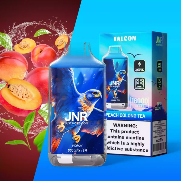 JNR Falcon 16000 Puffs Dual Mesh Crystal Craft 2 Düşük Nikotinli Tek Kullanımlık 14 2