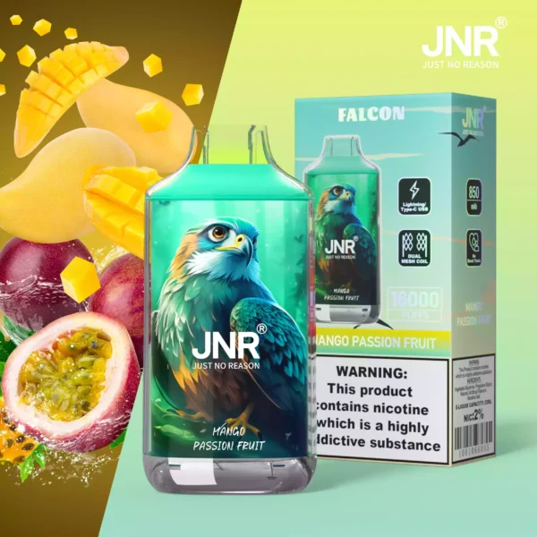 JNR Falcon 16000 Puffs Dual Mesh Crystal Craft 2 Düşük Nikotinli Tek Kullanımlık 18 2