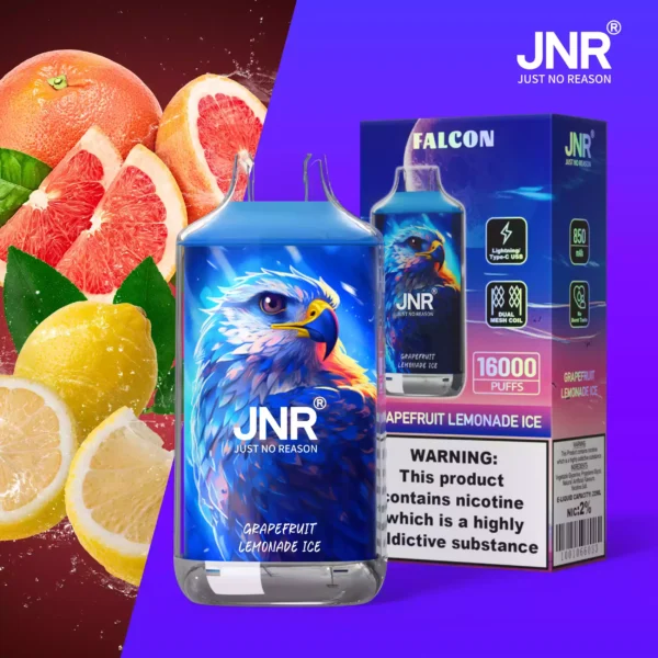 JNR Falcon 16000 Puffs Dual Mesh Crystal Craft 2 Düşük Nikotinli Tek Kullanımlık 21 2