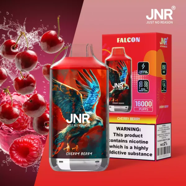 JNR Falcon 16000 Puffs Dual Mesh Crystal Craft 2 Düşük Nikotinli Tek Kullanımlık 25 2