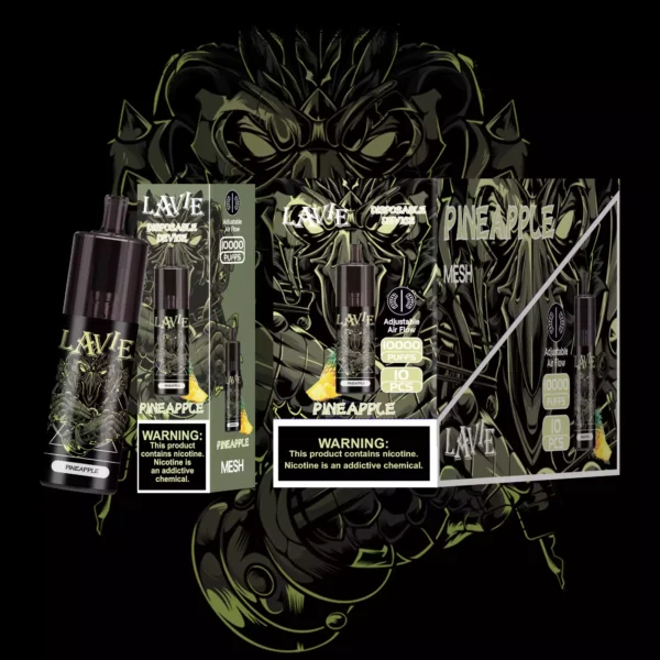 High-End Disposable Vape LAVIE OCO OC10000 Puffs Type C Rechargeable