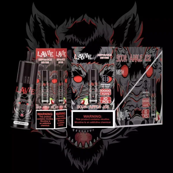 High-End Disposable Vape LAVIE OCO OC10000 Puffs Type C Rechargeable