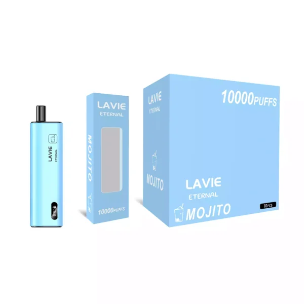 High Quality LAVIE Eternal 10000 Puffs Vape Pod with 2 Percent or 5 Percent Salt Nicotine and OEM Support