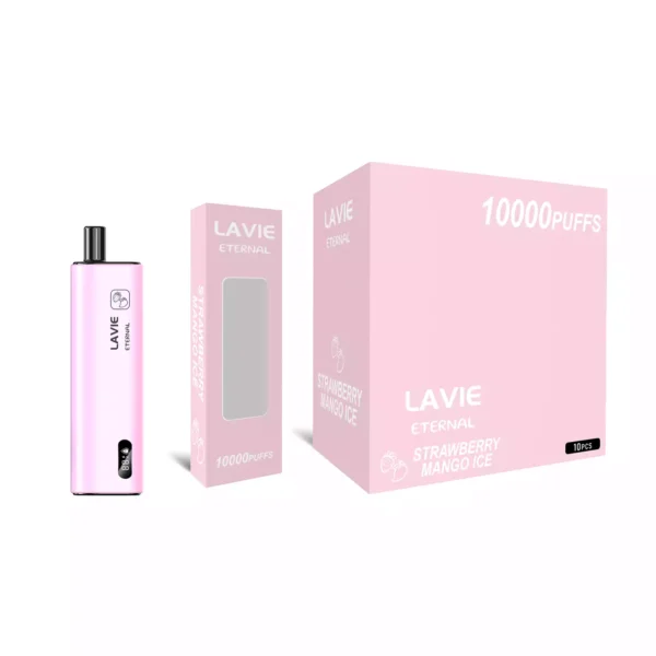 High Quality LAVIE Eternal 10000 Puffs Vape Pod with 2 Percent or 5 Percent Salt Nicotine and OEM Support