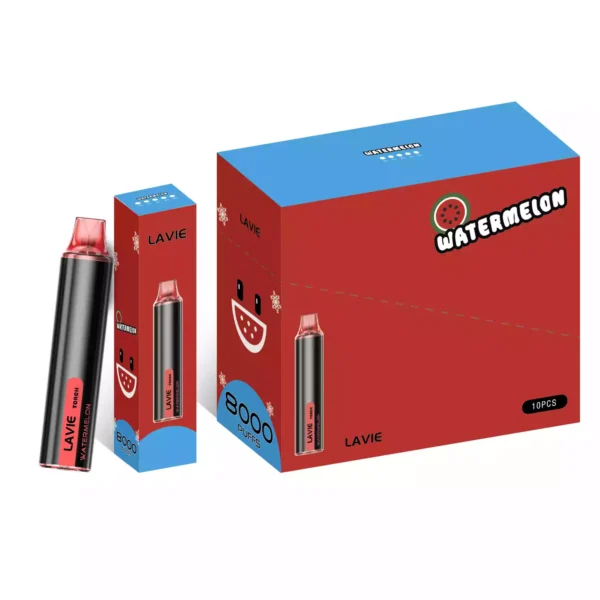 High Quality LAVIE Torch 6000 Puffs Disposable Vape with 2% and 5% Salt Nicotine