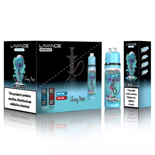 High Quality Lavande BM18000 Puffs with Adjustable Airflow and Type C Charging