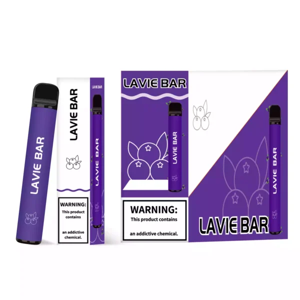 High Quality Lavie Bar 800 Puffs with 600 Puffs Battery 450mAh and 32ml Eliquid Salt Nic 2 Percent and 5 Percent OEM