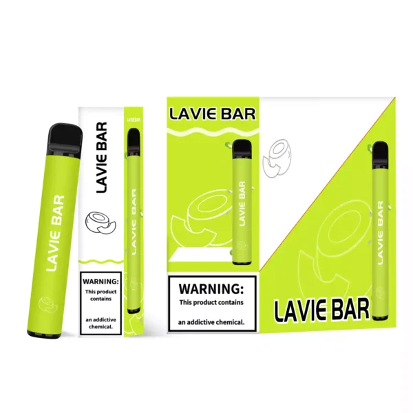 High Quality Lavie Bar 800 Puffs with 600 Puffs Battery 450mAh and 32ml Eliquid Salt Nic 2 Percent and 5 Percent OEM