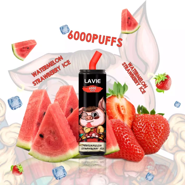 High Quality Lavie Cola 6000 Puffs Disposable Vape With 2 Percent And 5 Percent Salt Nicotine