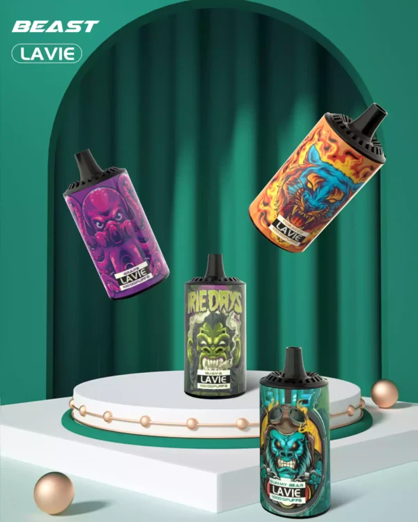 High Quality Lavie Rockt 10000 Puffs Disposable Vape with 2 Percent and 5 Percent Salt Nicotine