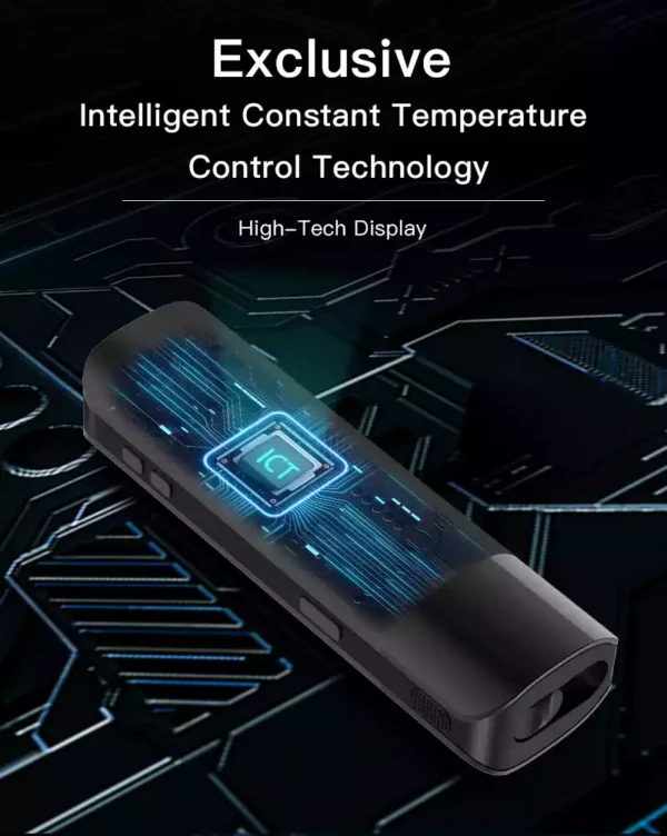 High Quality Pluscig S10 Heat Not Burn Device with Adjustable Preheat Function and Self Cleaning System