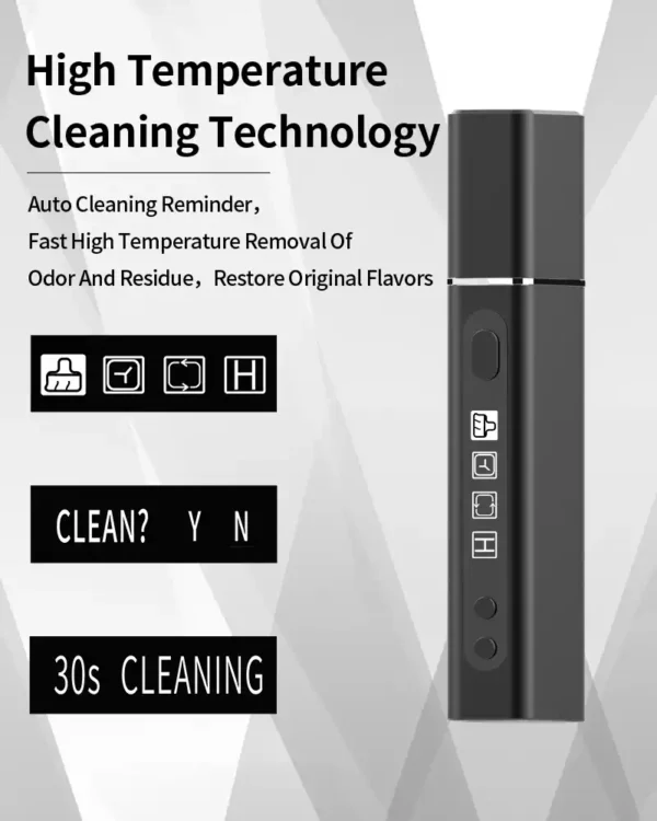 High Quality Pluscig S9 Heat Not Burn Device with Adjustable Temperature 250 to 390℃ and Samsung 3500mAh Battery