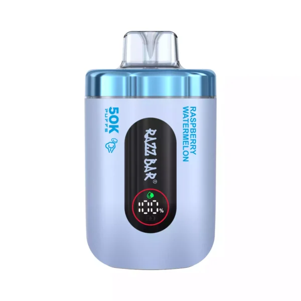 High Quality RazzBar 50K Puffs Rechargeable Disposable Vape with 2 and 5 Percent Nicotine