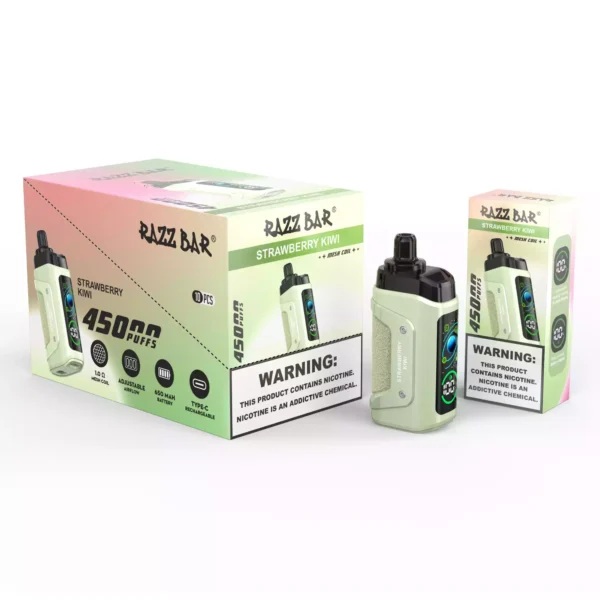 High Quality Razzbar 45000 Puffs Rechargeable Vape Featuring Mesh Coil and 16 Flavors