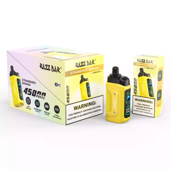 High Quality Razzbar 45000 Puffs Rechargeable Vape Featuring Mesh Coil and 16 Flavors