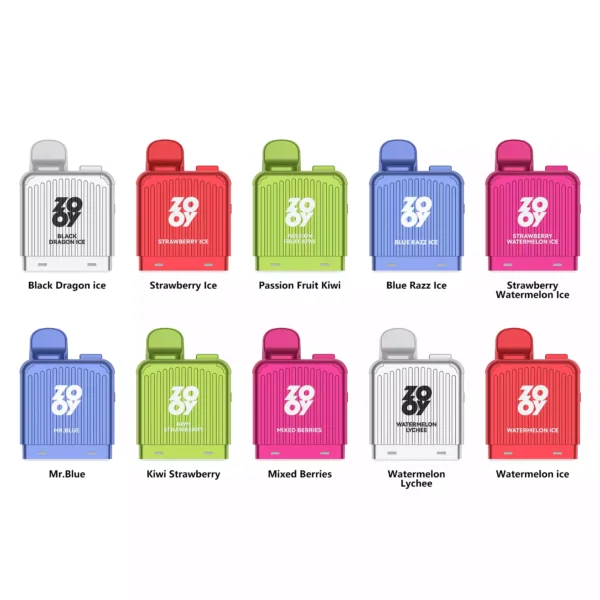 Premium Quality ZOOY VAPE LugVapor 20000 Pod Puffs with 20ml Refillable and Rechargeable Pods