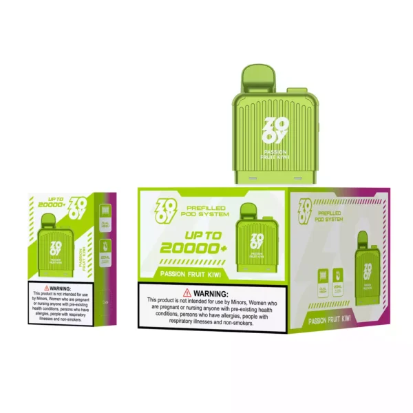 Premium Quality ZOOY VAPE LugVapor 20000 Pod Puffs with 20ml Refillable and Rechargeable Pods